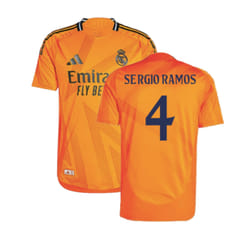 2024-2025 Real Madrid Authentic Away Shirt (Sergio Ramos 4) - M