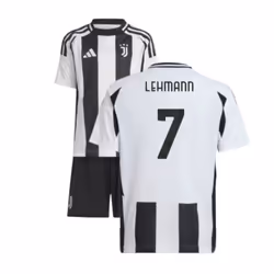 2024-2025 Juventus Home Mini Kit (Lehmann 7) - 3-4 Years