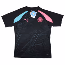 2023-2024 Man City Pre-Match Jersey (Dark Navy) (Gvardiol 24) - L