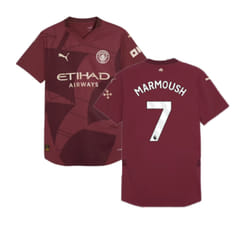 2024-2025 Man City Third Authentic Shirt (Marmoush 7) - M