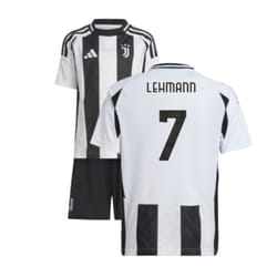 2024-2025 Juventus Home Mini Kit (Lehmann 7) - 5-6 Years