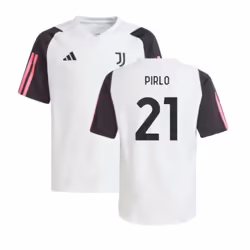 2023-2024 Juventus Training Shirt (White) - Kids (PIRLO 21) - MB