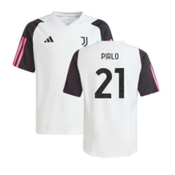 2023-2024 Juventus Training Shirt (White) - Kids (PIRLO 21) - MB