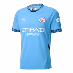 2024-2025 Man City Home Shirt (Marmoush 7) - XS