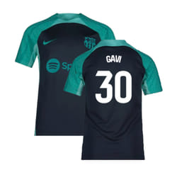 2023-2024 Barcelona Training Shirt (Thunder) - Kids (Gavi 30) - XLB