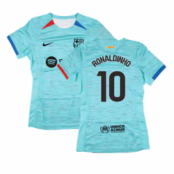 2023-2024 Barcelona Third Shirt (Womens) (Ronaldinho 10) - M