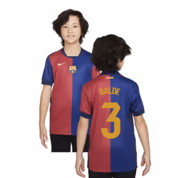 2024-2025 Barcelona Home Shirt (Sponsorless) - Kids (Balde 3) - SB