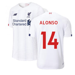 2019-2020 Liverpool Away Football Shirt (Alonso 14) - L