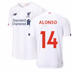 2019-2020 Liverpool Away Football Shirt (Alonso 14) - XL