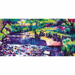 Doug Eaton Tree Root On Blakeney Straits Canvas Print - 30cm x 60cm x 4cm, Multicoloured