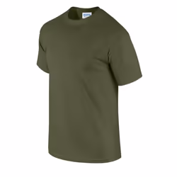 Gildan Unisex Adult Ultra Cotton T-Shirt - M, Military Green