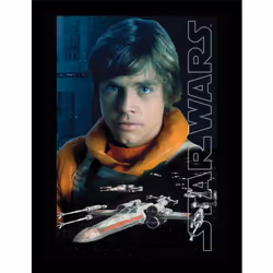 Star Wars Luke Key Art Framed Poster