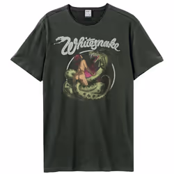 Amplified Unisex Adult Love Hunter Whitesnake T-Shirt - M, Charcoal