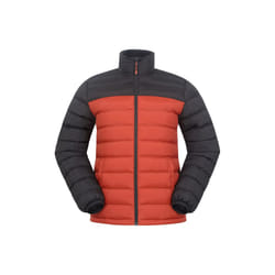 Mountain Warehouse Mens Vista Padded Jacket - XS, Burnt Orange