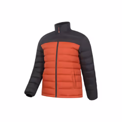 Mountain Warehouse Mens Vista Padded Jacket - M, Burnt Orange