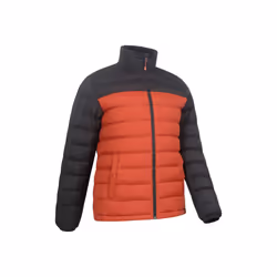 Mountain Warehouse Mens Vista Padded Jacket - XL, Burnt Orange