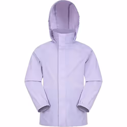 Mountain Warehouse Childrens/Kids Pakka II Waterproof Jacket - 7-8 Years, Lilac