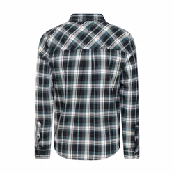 Mountain Warehouse Mens Trace Flannel Long-Sleeved Shirt - XS, Khaki Green