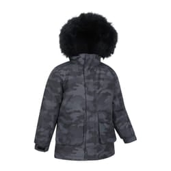 Mountain Warehouse Childrens/Kids Ranger Camouflage Water Resistant Jacket - 13 Years, Black