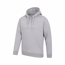 Mountain Warehouse Mens Dorset Plain Hoodie - XXS, Light Grey