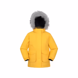 Mountain Warehouse Childrens/Kids Ranger Logo Water Resistant Jacket - 13 Years, Mustard