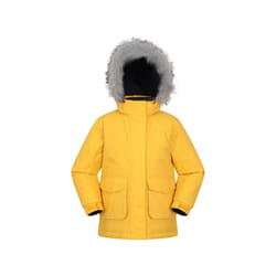 Mountain Warehouse Childrens/Kids Ranger Logo Water Resistant Jacket - 13 Years, Mustard