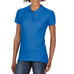Gildan Womens/Ladies Double PiquÃ© Polo Shirt - XXL, Royal Blue