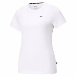 Puma Womens/Ladies Small Logo T-Shirt - L, White