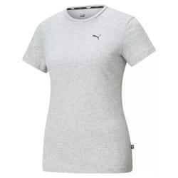 Puma Womens/Ladies Small Logo T-Shirt - L, Grey