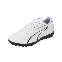 Puma Mens Vitoria Turf Training Football Boots - 7 UK, White/Black