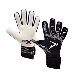 Precision Unisex Adult Fusion X Pro Lite Giga Goalkeeper Gloves - 11, Black/White