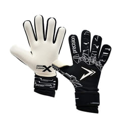 Precision Unisex Adult Fusion X Pro Lite Giga Goalkeeper Gloves - 11, Black/White