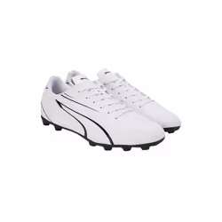 Puma Mens Vitoria FG/AG Football Boots - 10 UK, White/Black