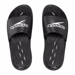 Speedo Mens 2024 Sliders - 6 UK, Black/White
