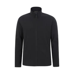 Mountain Warehouse Mens Camber Fleece Jacket - 3XL, Black