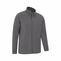 Mountain Warehouse Mens Camber Fleece Jacket - XXS, Dark Grey