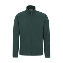 Mountain Warehouse Mens Camber Fleece Jacket - XXS, Dark Green