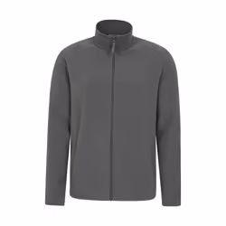 Mountain Warehouse Mens Camber Fleece Jacket - XS, Dark Grey
