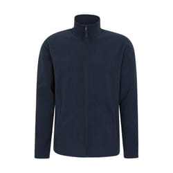 Mountain Warehouse Mens Camber Fleece Jacket - L, Navy