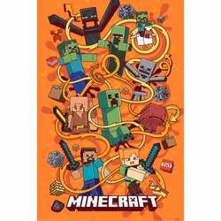 Minecraft Funtage Poster