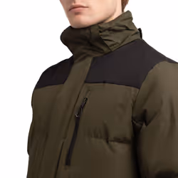 Trespass Mens Clipster Padded Jacket - XS, Dark Vine