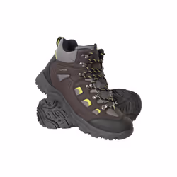 Mountain Warehouse Mens Adventurer Waterproof Hiking Boots - 9 UK, Lime