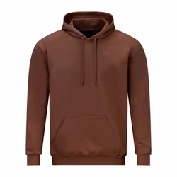 Gildan Unisex Adult Softstyle Fleece Midweight Hoodie - S, Cocoa