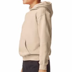 Gildan Childrens/Kids Fleece Midweight Hoodie - XS, Sand
