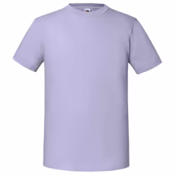 Fruit Of The Loom Mens Iconic 195 Ringspun Premium Tshirt - 3XL UK, Soft Lavender