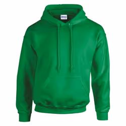 Gildan Mens Hoodie - 3XL, Irish Green