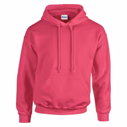 Gildan Mens Hoodie - 3XL, Heliconia