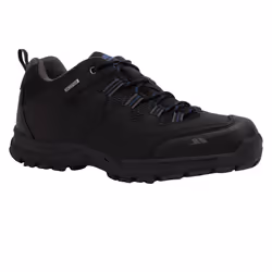 Trespass Mens Finley Low Cut Hiking Shoes - 10 UK, Black/Blue