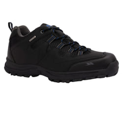 Trespass Mens Finley Low Cut Hiking Shoes - 11 UK, Black/Blue