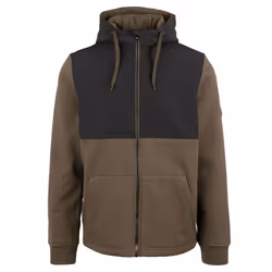 Trespass Mens Critch Drawcord Full Zip Hoodie - L, Dark Vine